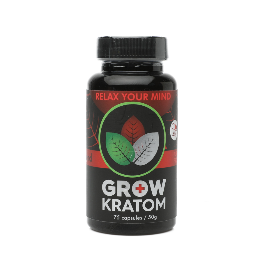 Grow Capsules 75ct Red